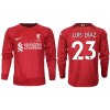 Liverpool Luis Diaz #23 Hemmatröja 2022-23 Långa ärmar
